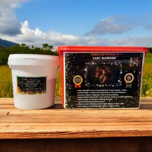 Sarc Diamond + Xtra – Equine Sarcoid, Gut & Immune Support Combo (Double Probiotic Formula)